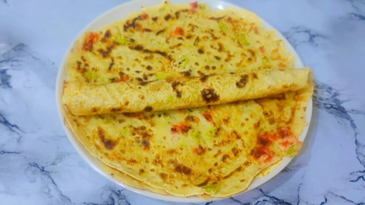 Egg Paratha Recipe | BreakfastRecipe | Liquid Dough Nasta | Egg Roll Recipe