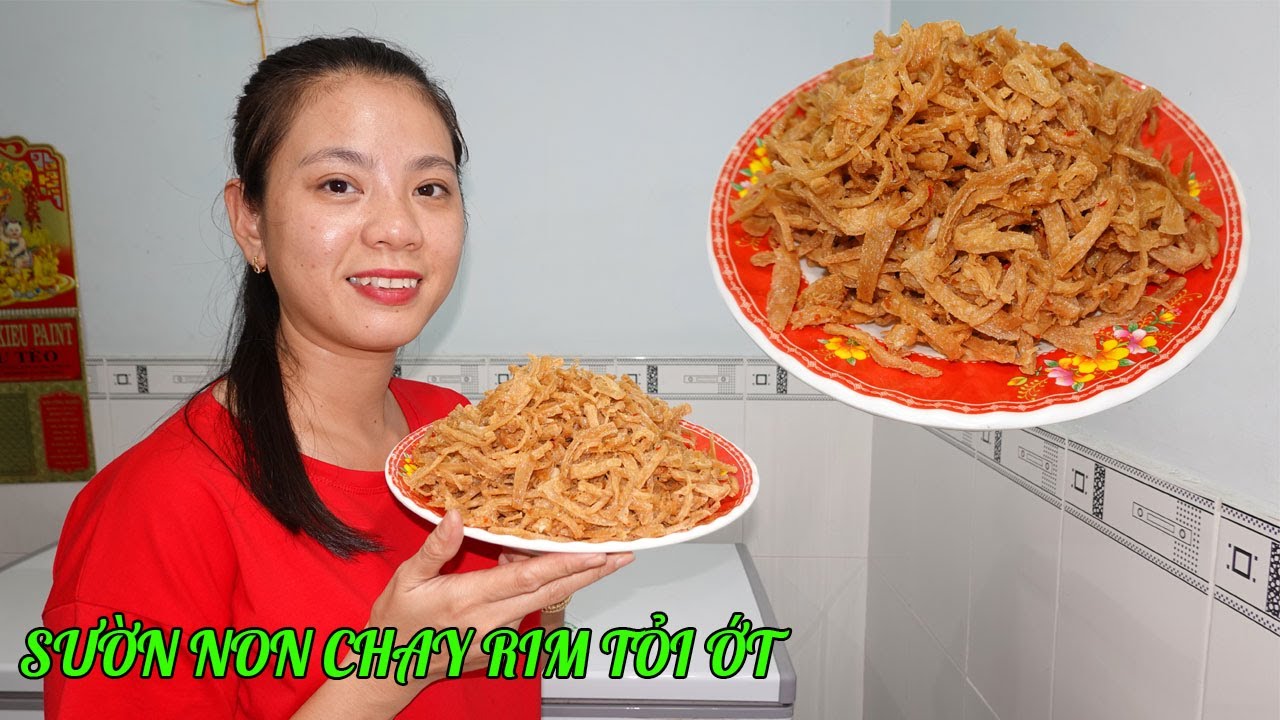 Món ăn chay|Cách làm sườn non chay rim tỏi ớt ăn rằm tháng giêng