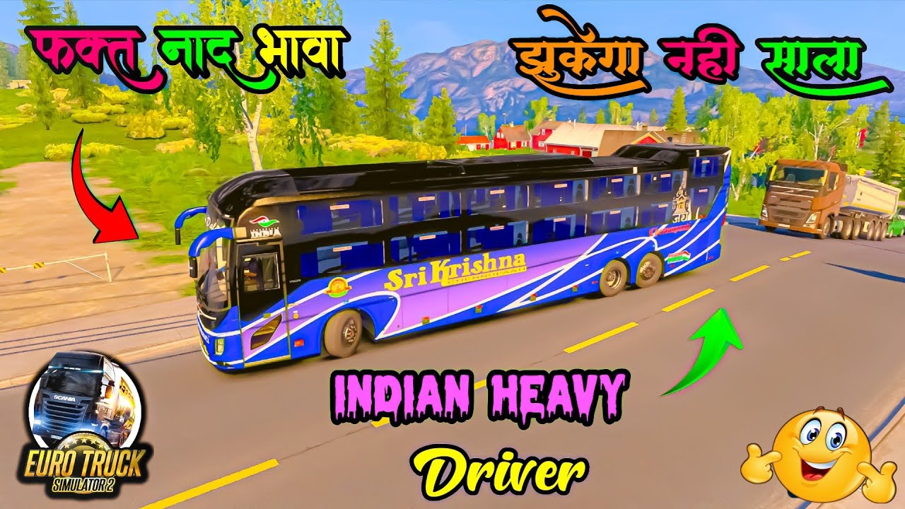 NAD PAHIJE | INDIAN TRUCK DRIVER GAMEPLAY #shortsfeed #shortslive #shorts #ets2 #live #dangerous