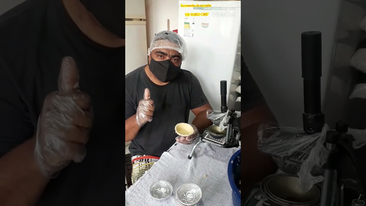 Maquina Caseira de Fábricar Empadas. Agora a NASA vem.