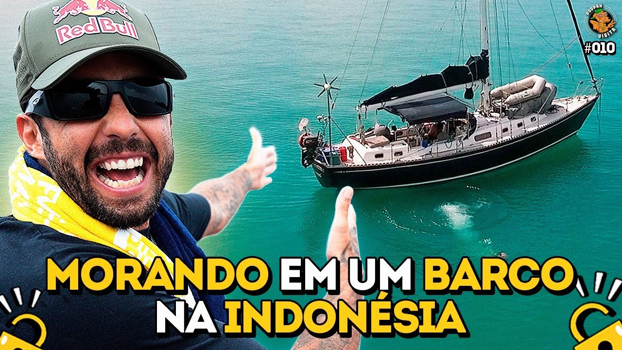 ELES LARGARAM TUDO E FORAM MORAR EM UM BARCO H&Aacute; 4 ANOS - Podpah Visita #10