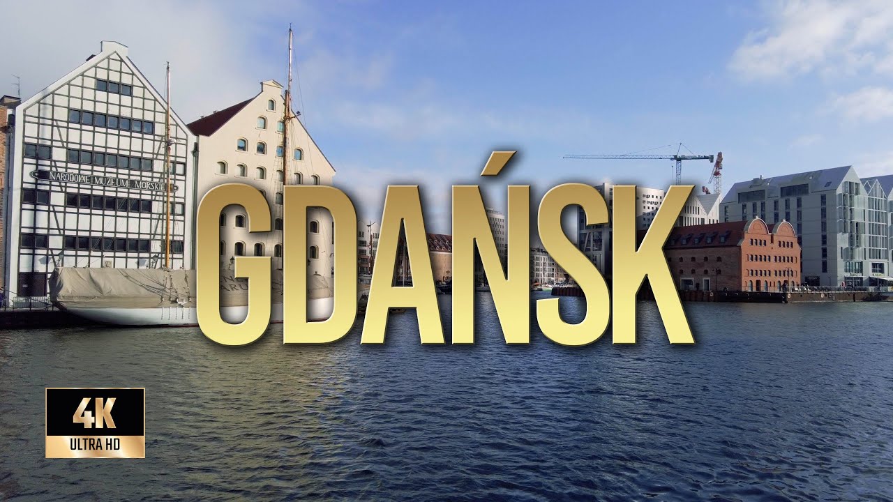 Gdańsk | Zima 2022 | Spacer po Gdańsku | Binaural Audio 🎧 [4k]