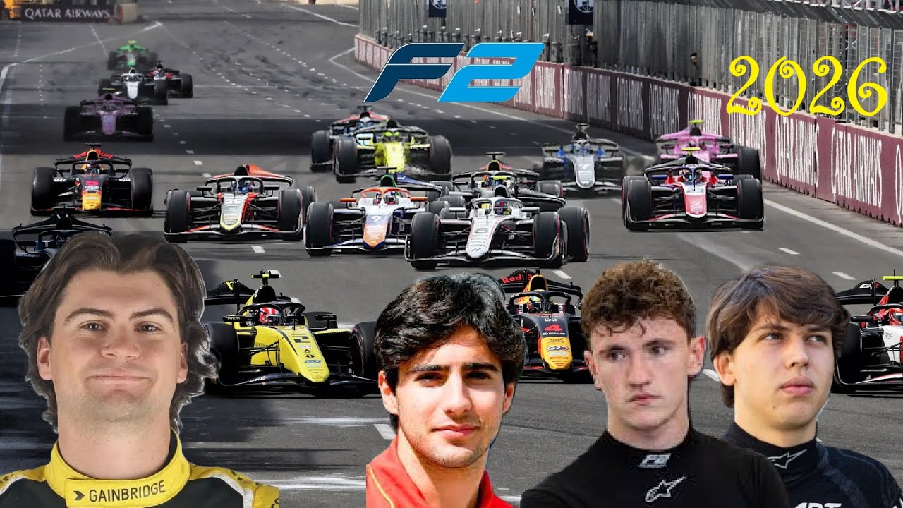 2026 F2 driver line-ups REVEALED!