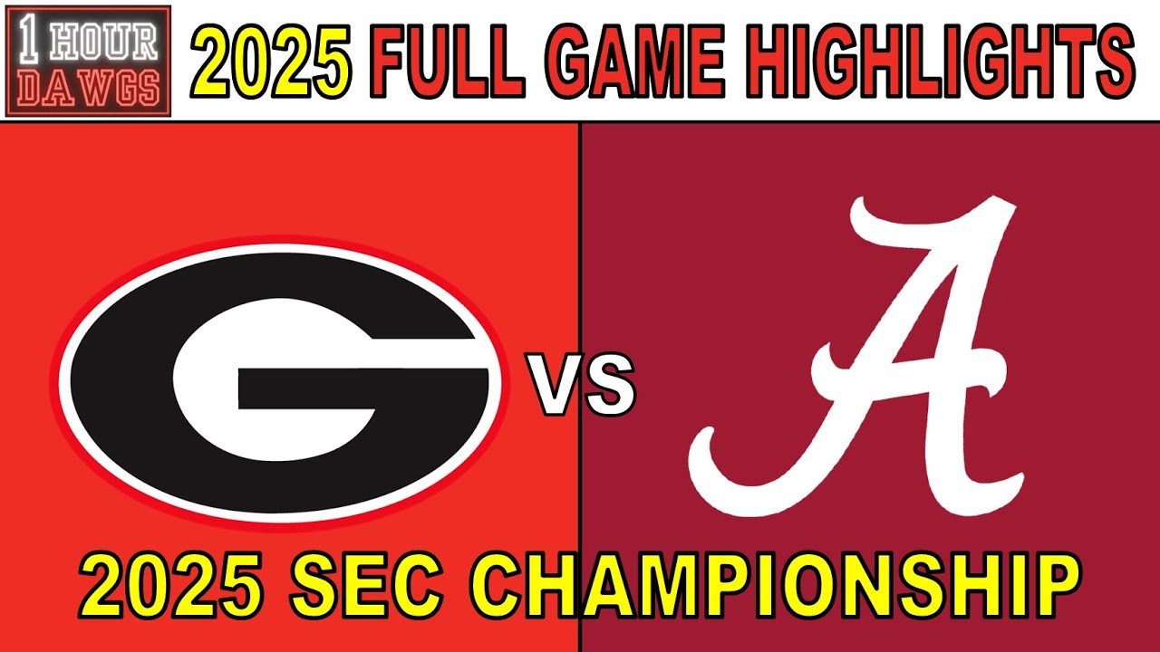 2025 SEC Championship - Georgia vs Alabama | EVERY PLAY Full Game Highlights | College Football WK15