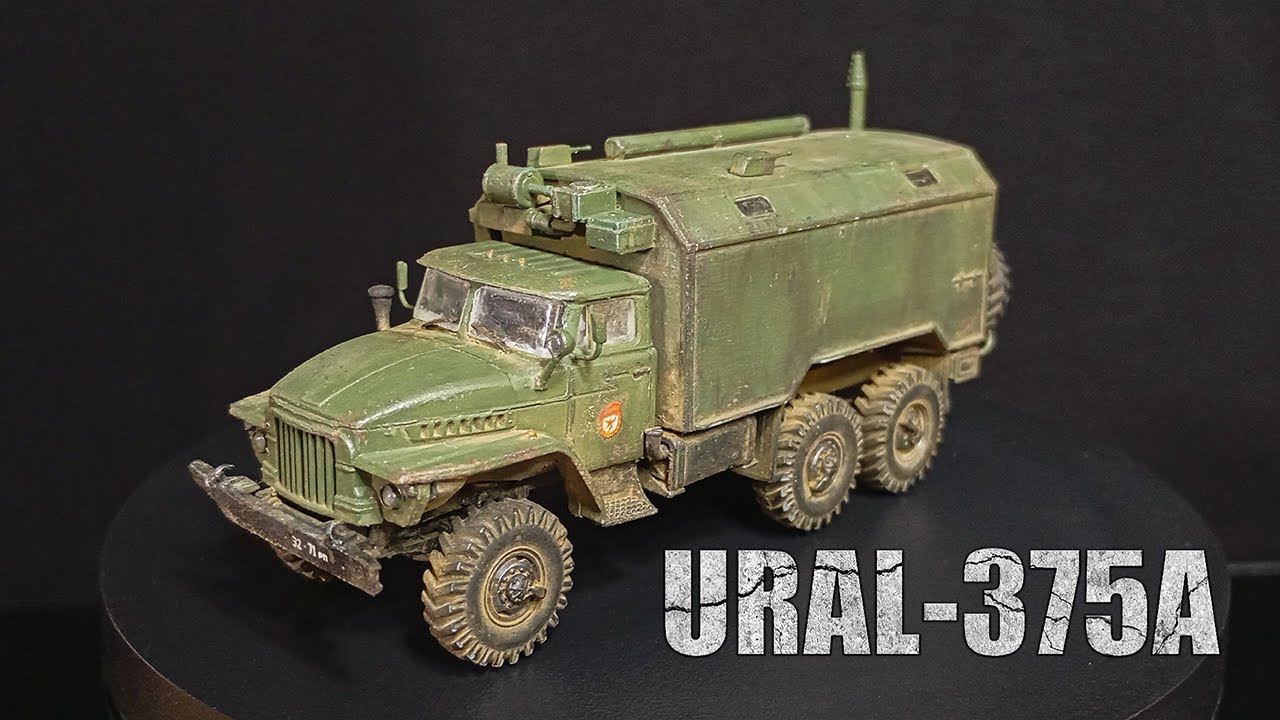 How I Built This Awesome Military Truck Model Ural-375A | From ICM. Scale 1/72 | Scale Models
