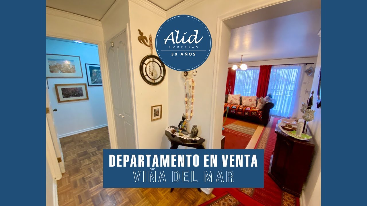 Departamento en Venta en Recreo, Viña del Mar – 3 Dormitorios, Estacionamiento y Bodega