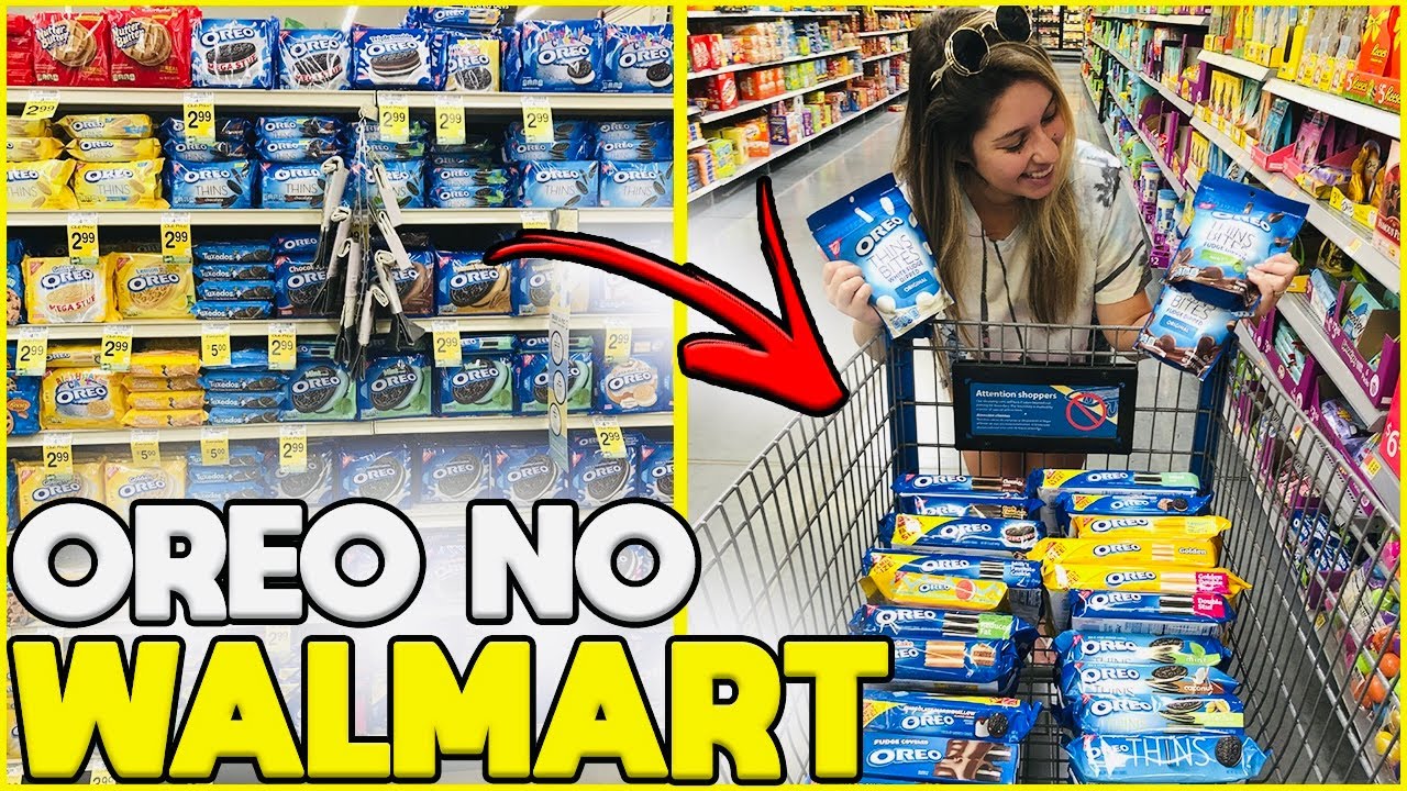 TODOS OS SABORES DE OREO DO WALMART DOS EUA - A QUANTIDADE É SURREAL