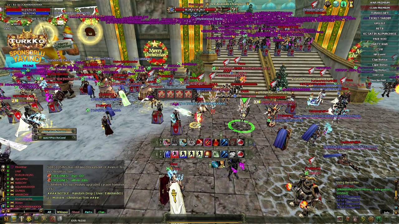 TURKKO 83/3 PK SERVER WARRİOR PK !!! [ GLOCKKKKKKKKKKK ]