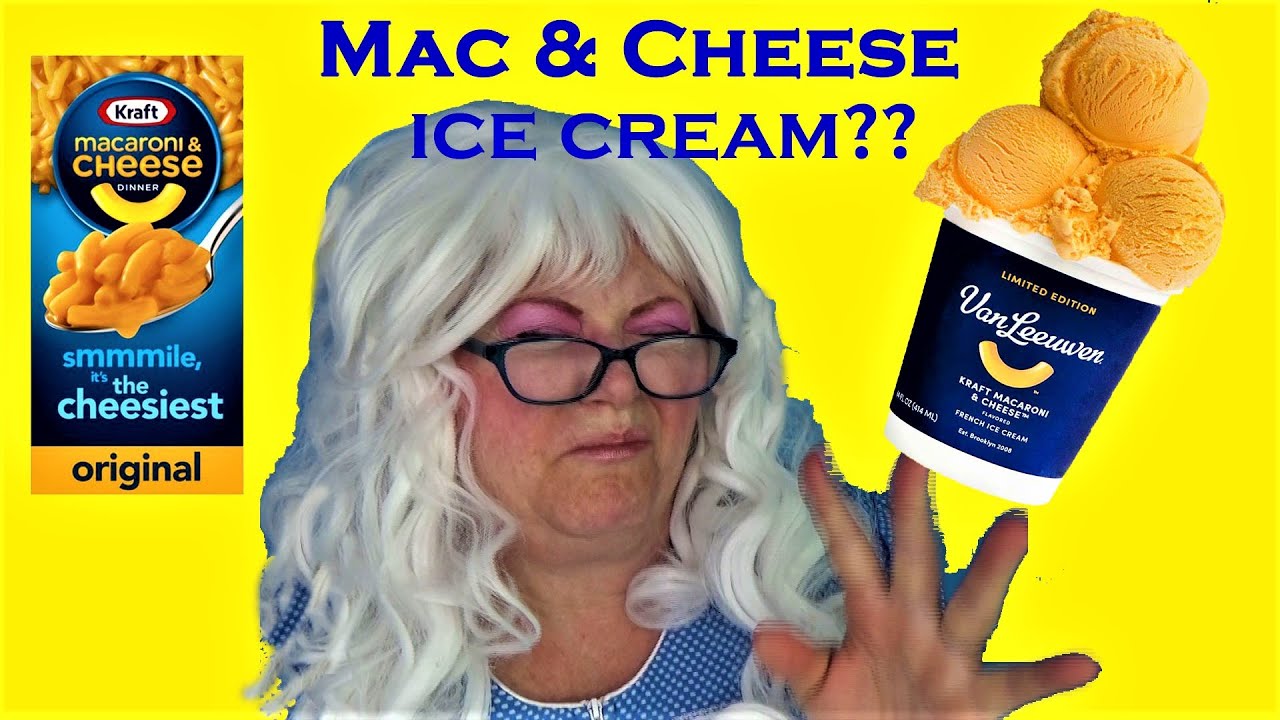 Granny McDonalds Mac & Cheese Ice Cream Pizza Ice Cream Taste Test