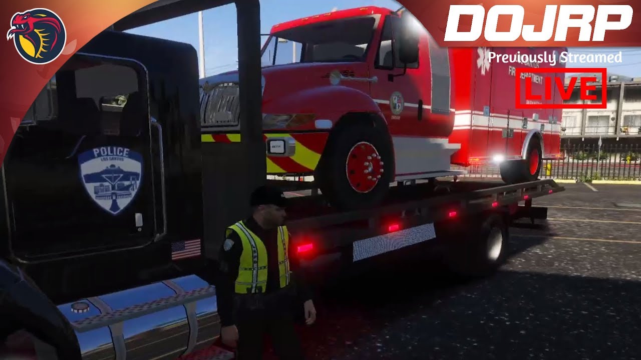 🎬Streamed Live 9/22/2019 | GTAV | FiveM | DOJRP 2T-18 10-8 Active TEU🎬