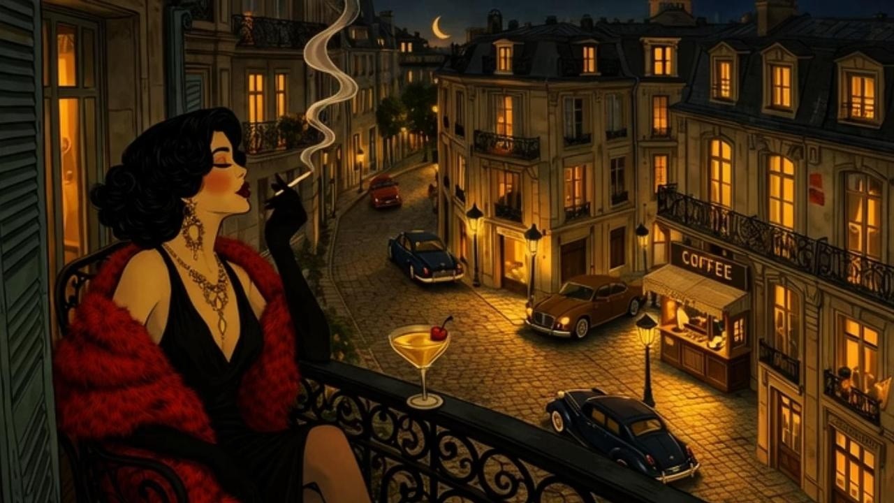Vintage Jazz on a cozy night | Music for Relaxing, Studying and Working