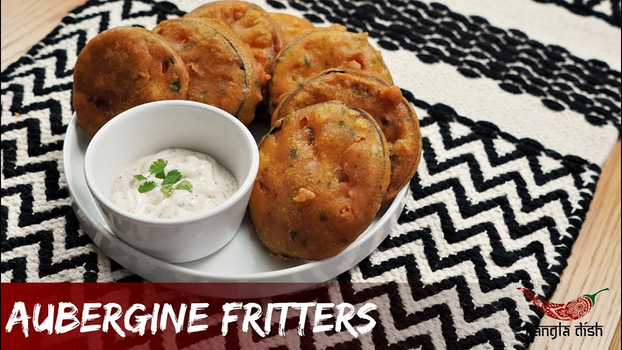 HOW TO MAKE AUBERGINE FRITTERS | BEGUNI | EGGPLANT PAKORAS | EASY VEGETARIAN MEALS | IFTAR IDEAS