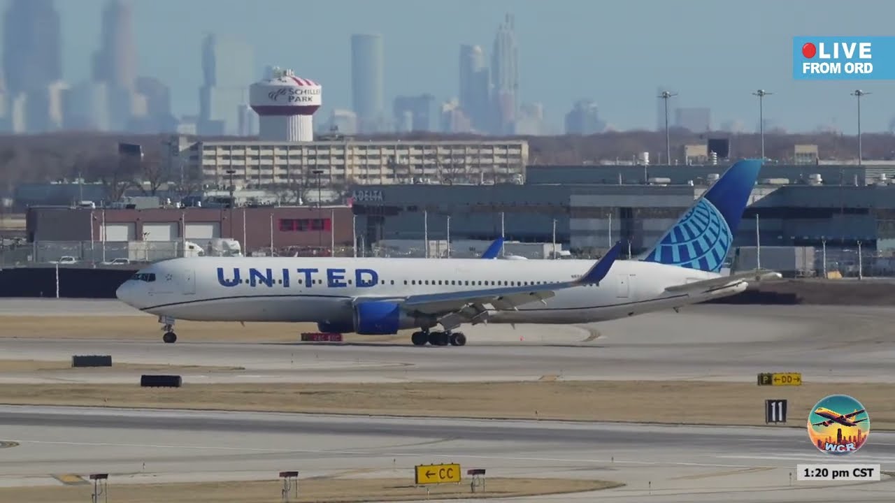 🔴 LIVE PLANE SPOTTING - Chicago O'Hare International Airport | Saturday, 1/18/25