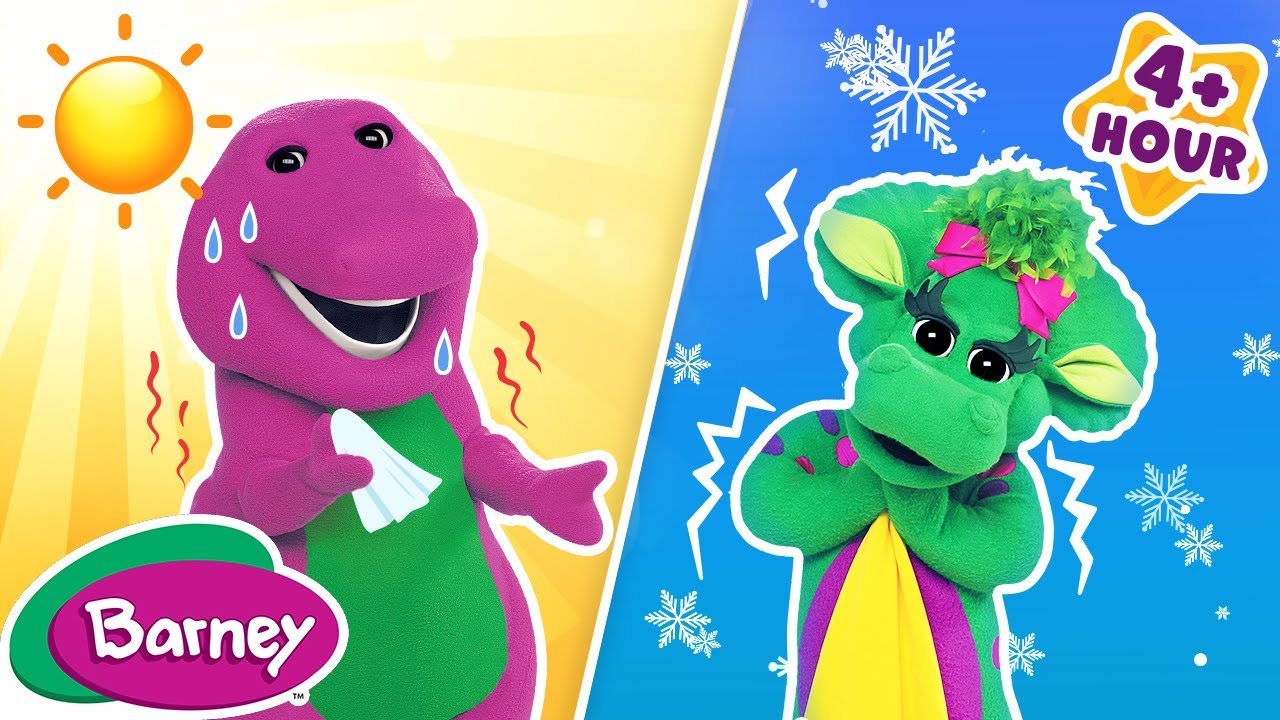 Hot vs Cold + More | Opposite Words for Kids | Barney and Friends