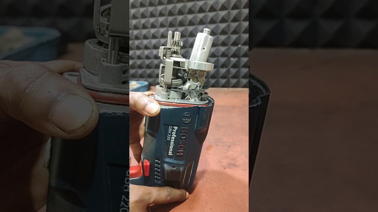 Gbh220 bosch hammer drill testing #powertool #repair