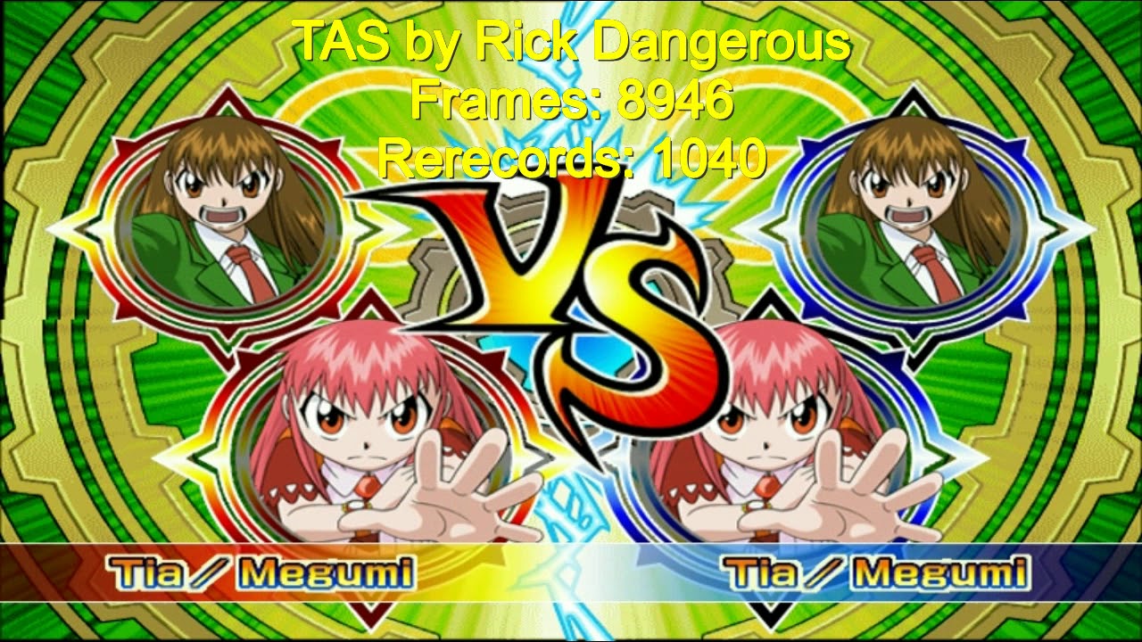 Zatch Bell! Mamodo Battles Tia Vs Tia (PS2 - TAS)