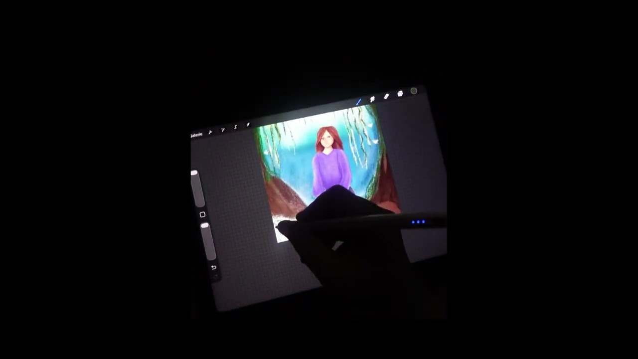 Ich Zeichne Digitale Kunst #fantasy #illustration mit Procreate bin noch Anfängerin mit Digitaler K.