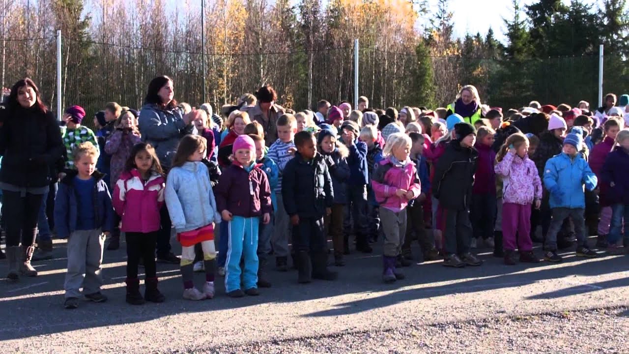 BlimE dansen (sangen) på Vestby Skole - 26.10.12