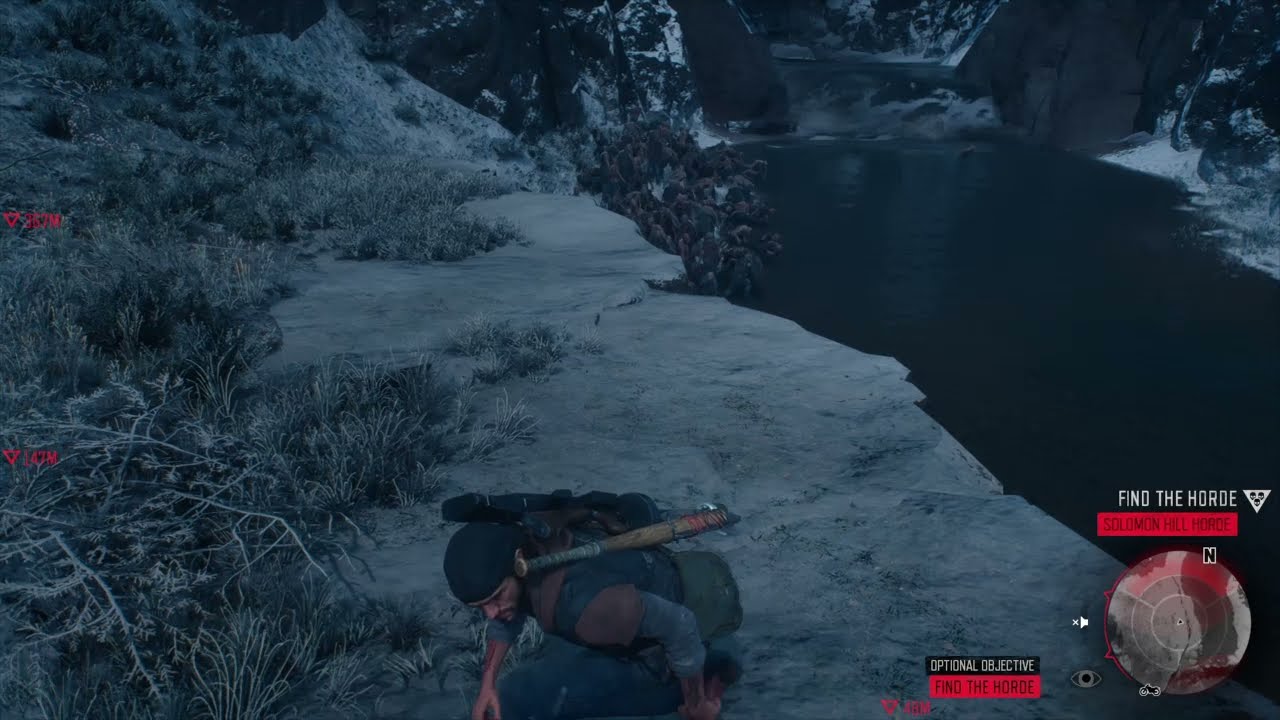 Days Gone - Mt. Scott Ski Resort Horde - No Damage - Easiest Method
