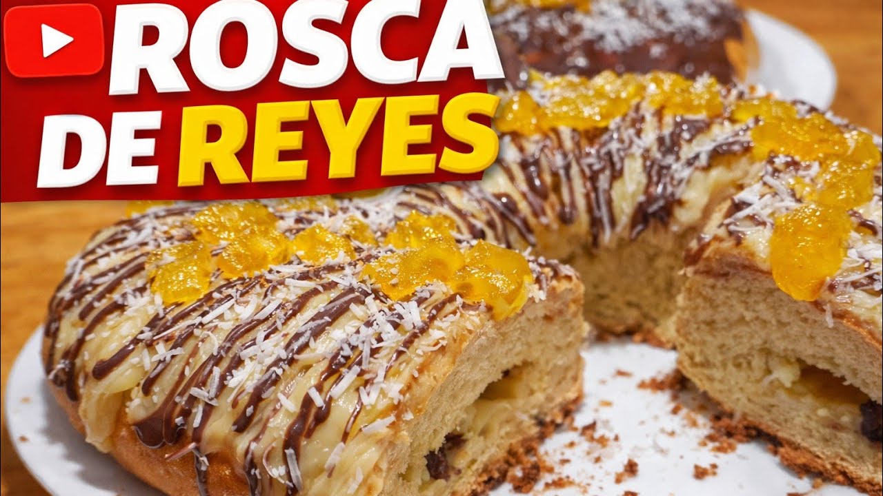 Prepara TU propia ROSCA DE REYES, paso a paso desde tu casa.
