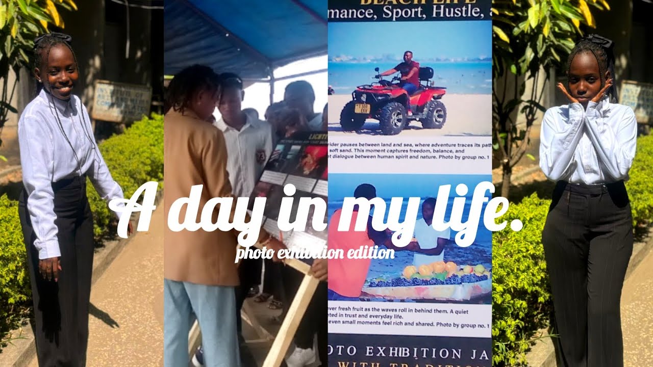 Day in my life...... photo exhibition edition