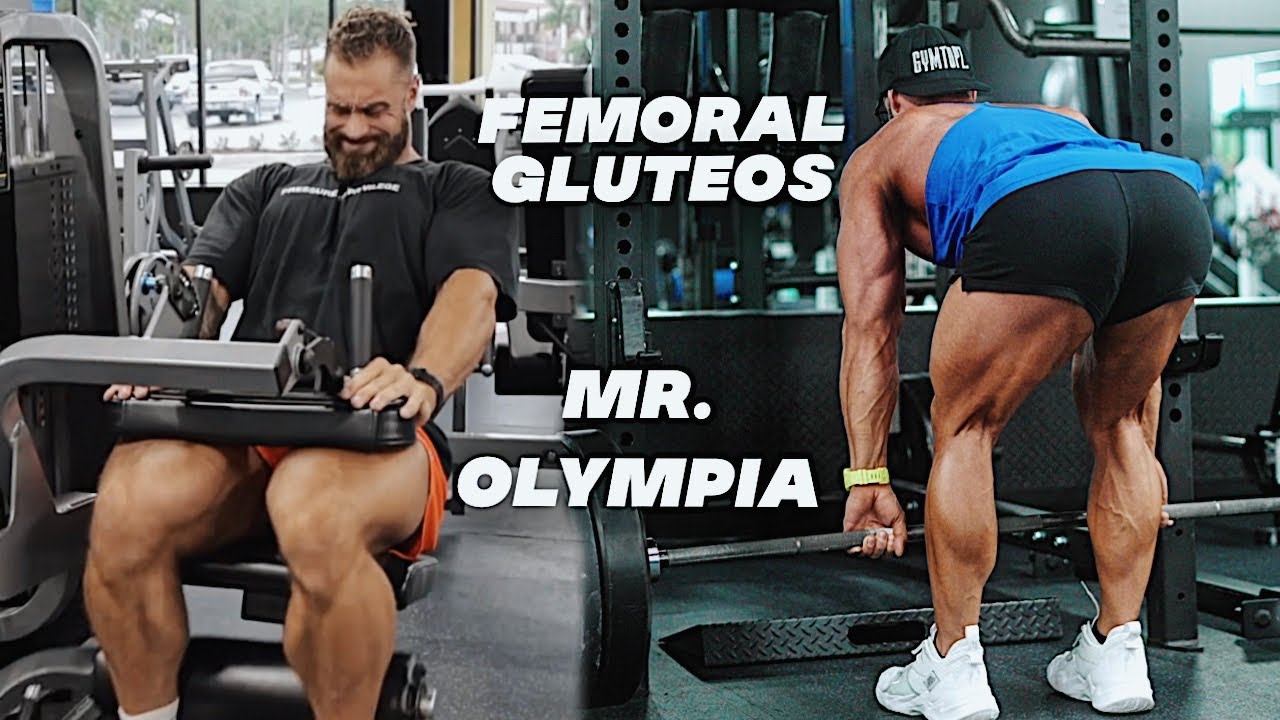 Hice la RUTINA DE FEMORAL Y GLUTEOS del Mr. Olympia Chris Bumstead (Miercoles) gym topz