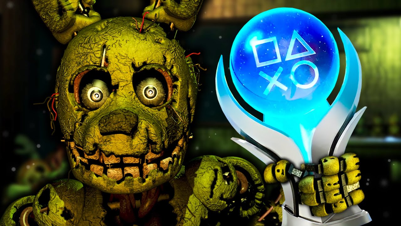 Платиновый трофей в FNAF 3 оказался проще, чем ожидалось