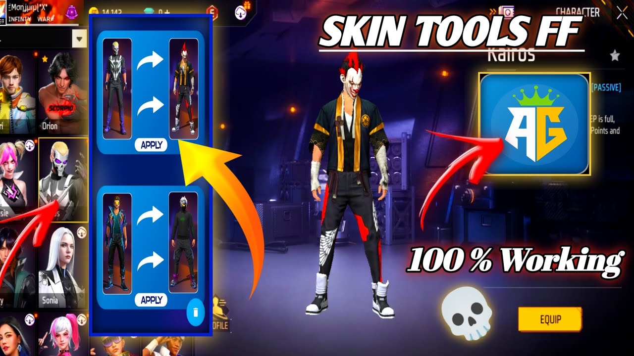 FF SKIN TOOL APP 2025 WORKING ।। HOW TO USE SKIN TOOLS ।। FF SKIN TOOLS REAL OR FACK 🤫 SKIN TOOLS 😱