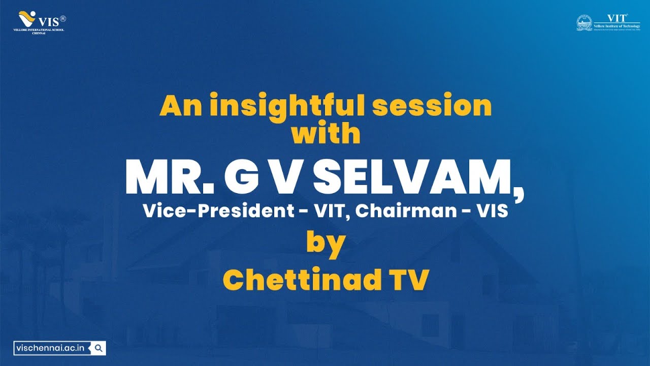 VIS_GV Selvam Interview