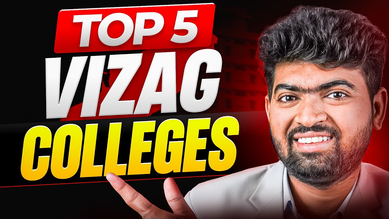 Top 5 Engineering colleges in Visakhapatnam || Best B.Tech Colleges in vizag || AP EAMCET 2026