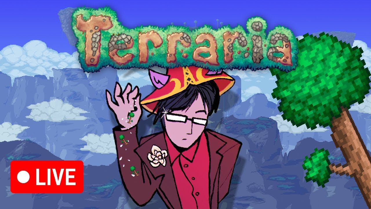 Jogando Terraria na espera da 1.4.5 que sai dia 27 de Janeiro :3