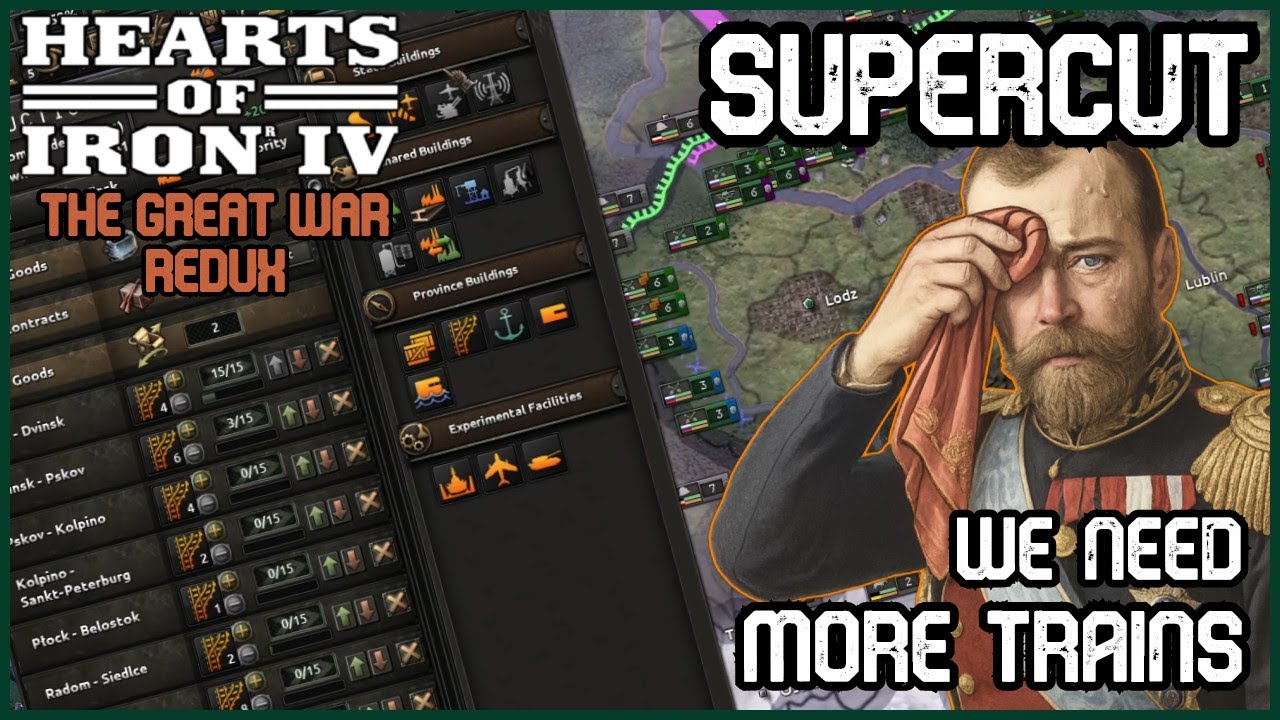 Hearts of Iron 4 │ Great War Redux │Russia SUPERCUT