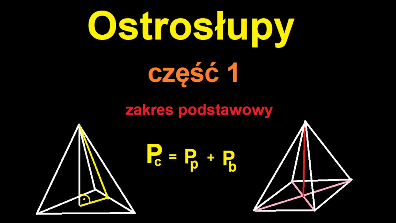 Ostrosłupy #1