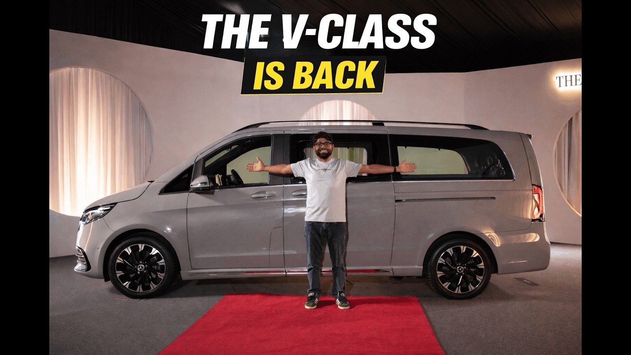 Mercedes-Benz India is bringing back the V-Class | Three rows of luxury | Times Drive