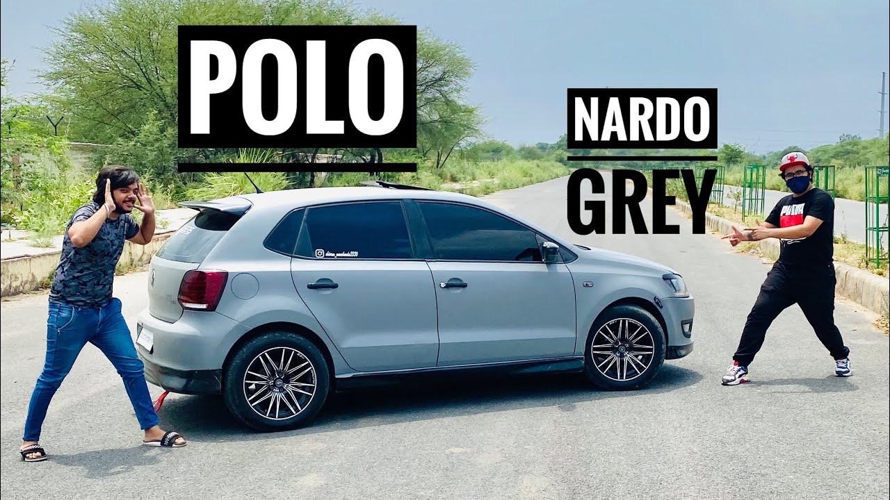 Only Nardo Grey Wrapped Volkswagen Polo | Volkswagen Polo Audio Setup | Modified  Volkswagen Polo