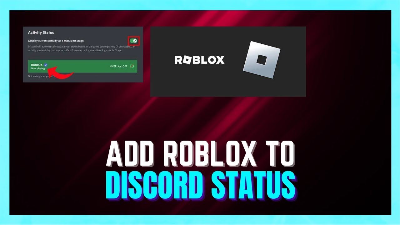 How To Add Roblox to Discord Status | Show Roblox In Discord Status (SIMPLE GUIDE!)