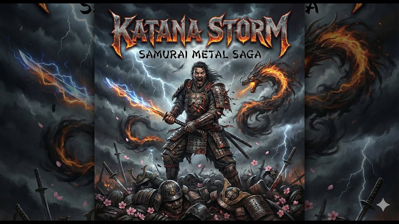 KATANA STORM - Epic Samurai Power Metal & Folk Metal (Full Album)