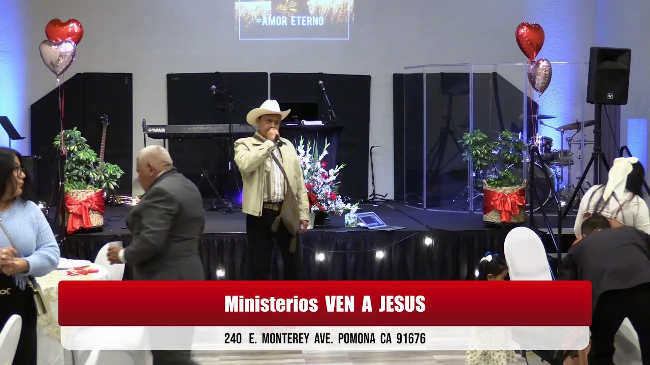 Ministerios VEN A A JESUS servicio de parejas 6 pm