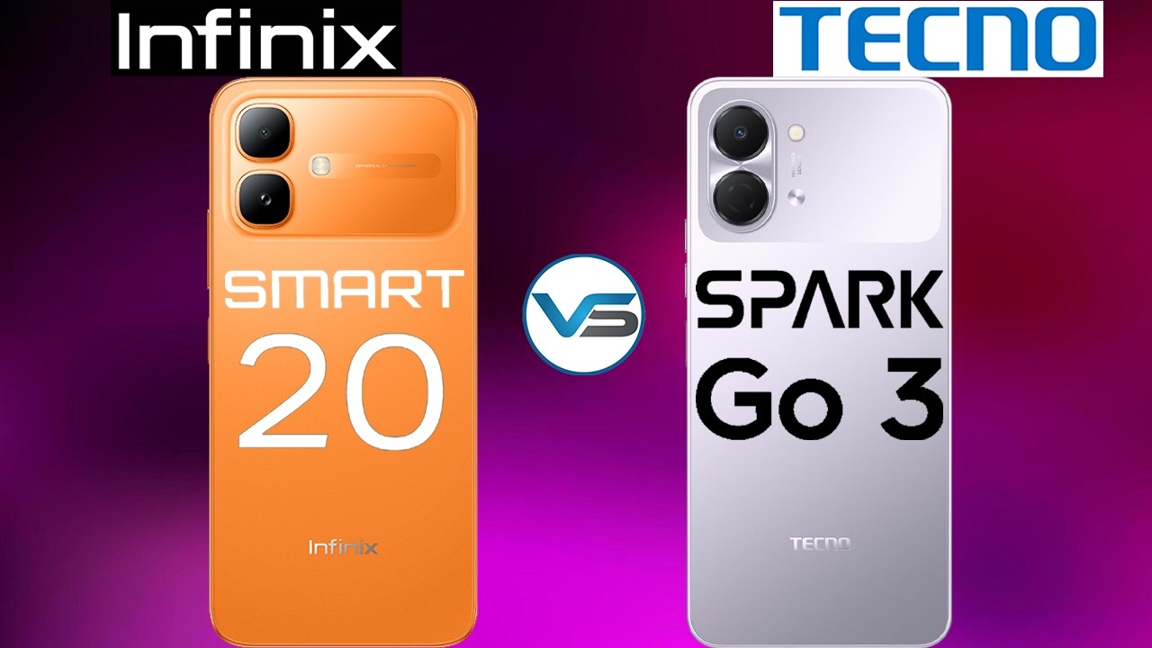 Infinix Smart 20 против Tecno Spark Go 3 | Tecno Spark Go 3 против Infinix Smart 20