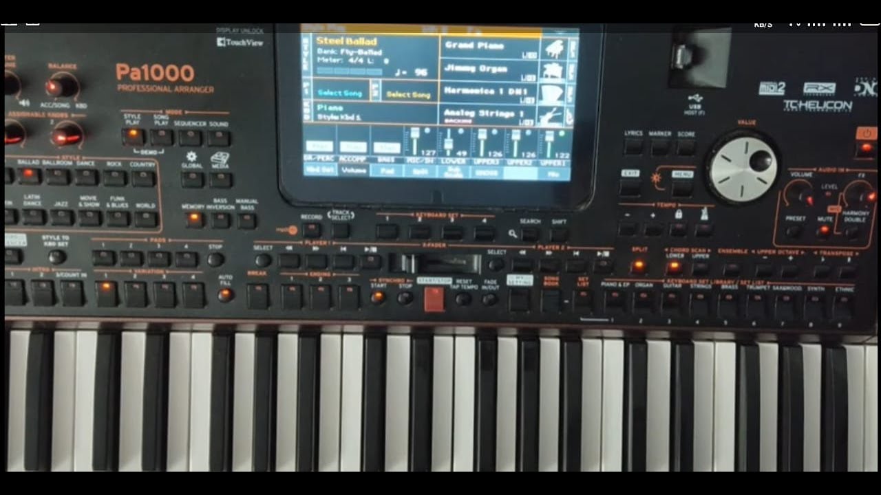 Style Creation in Korg PA Arrangers (Telugu Explanation)