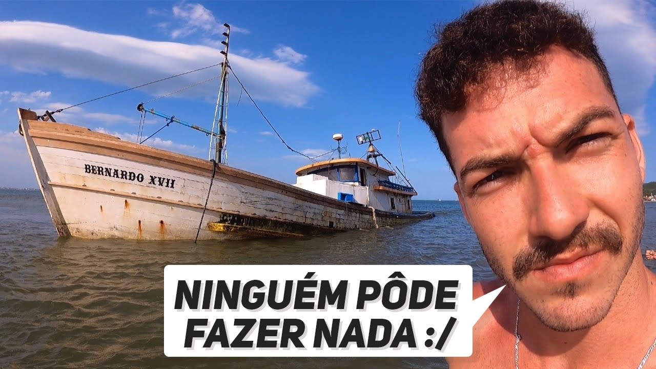 ELE ESTÁ PRESO NA PRAIA E A HISTÓRIA É INACREDITÁVEL