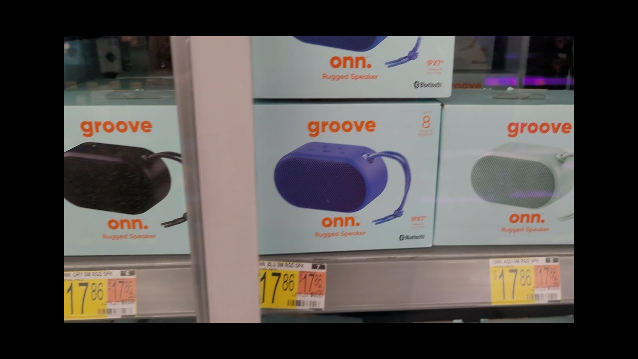 Onn Groove Rugged Speaker (Small)
