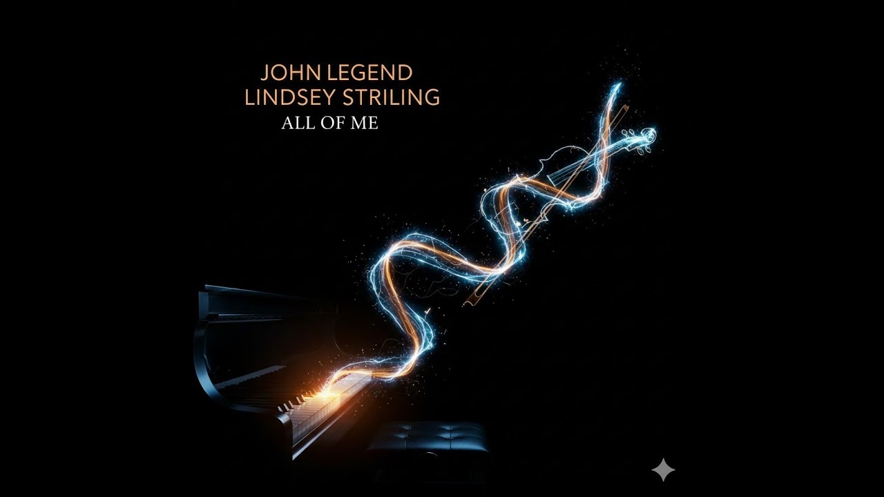 John Legend & Lindsey Stirling - All of Me (Lyrics) 