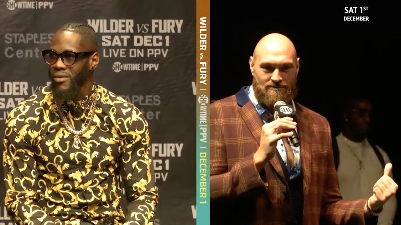 Tyson Fury's best press conference moments | Wilder v Fury world tour