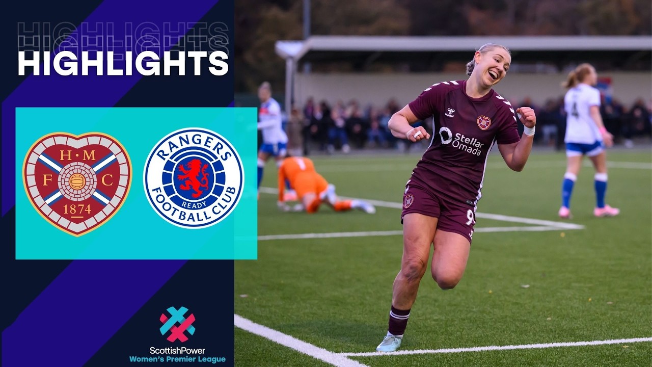 Hearts v Rangers | HIGHLIGHTS | ScottishPower Women's Premier League