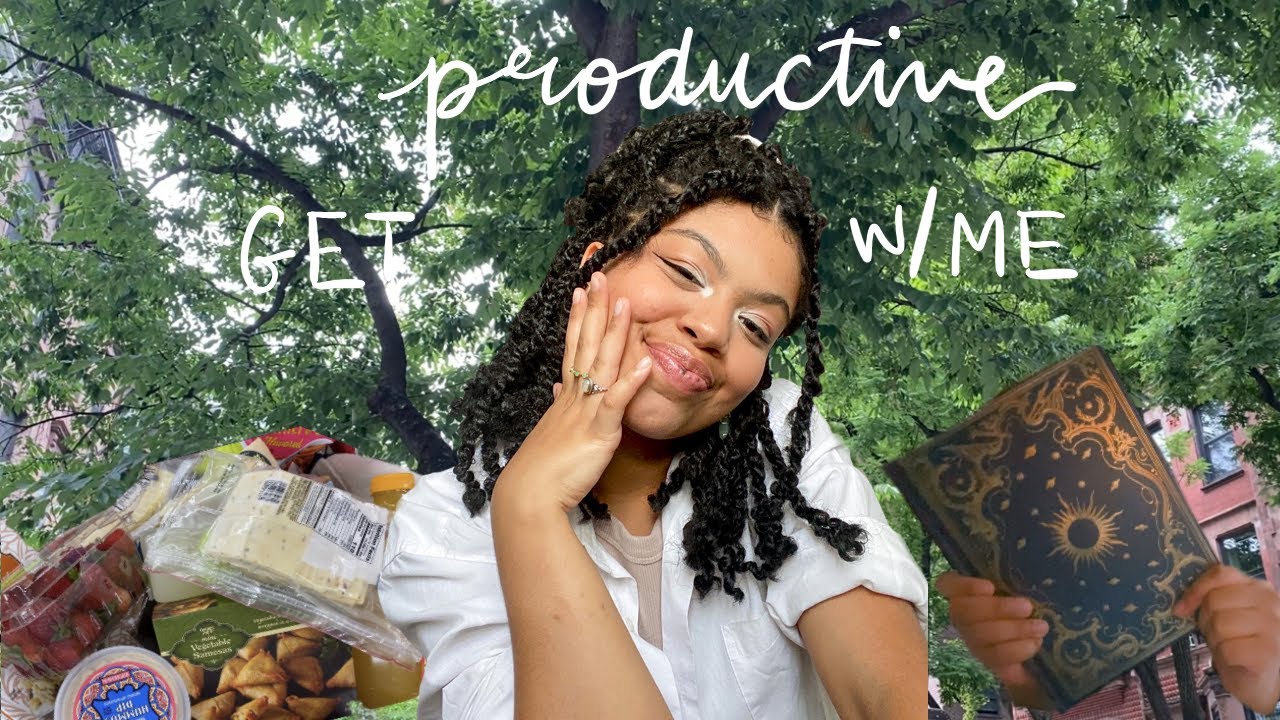 GET PRODUCTIVE WITH ME | groceries, working, journaling & more