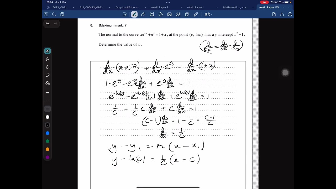 AAHL Mocks 2026 Paper 1 Part 2