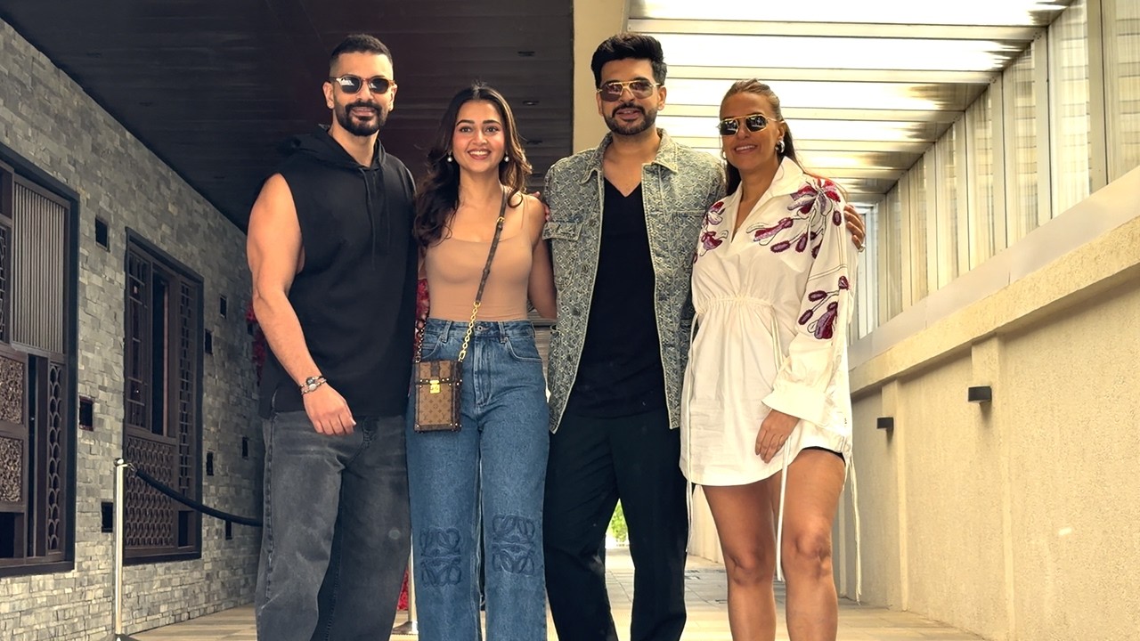 Tejaswi Prakash & Karan Kundra On A Double Date With Neha Dhupia & Angad Bedi
