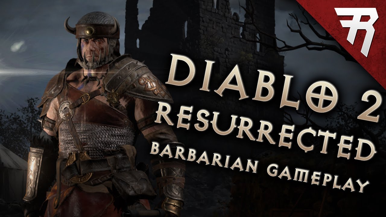 Diablo 2 Resurrected Alpha Gameplay: Barbarian (Stream)