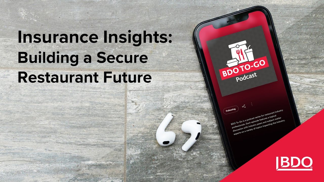 Insurance Insights: Building a Secure Restaurant Future